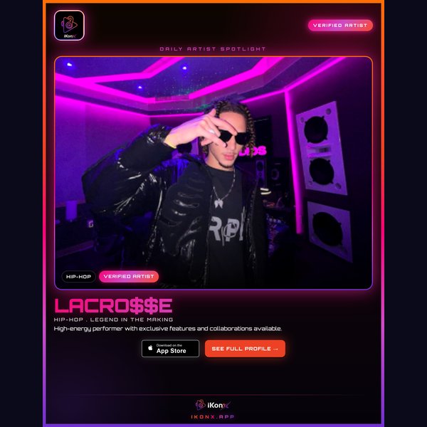 LaCro$$e . New Orleans Trench Pop on iKonX