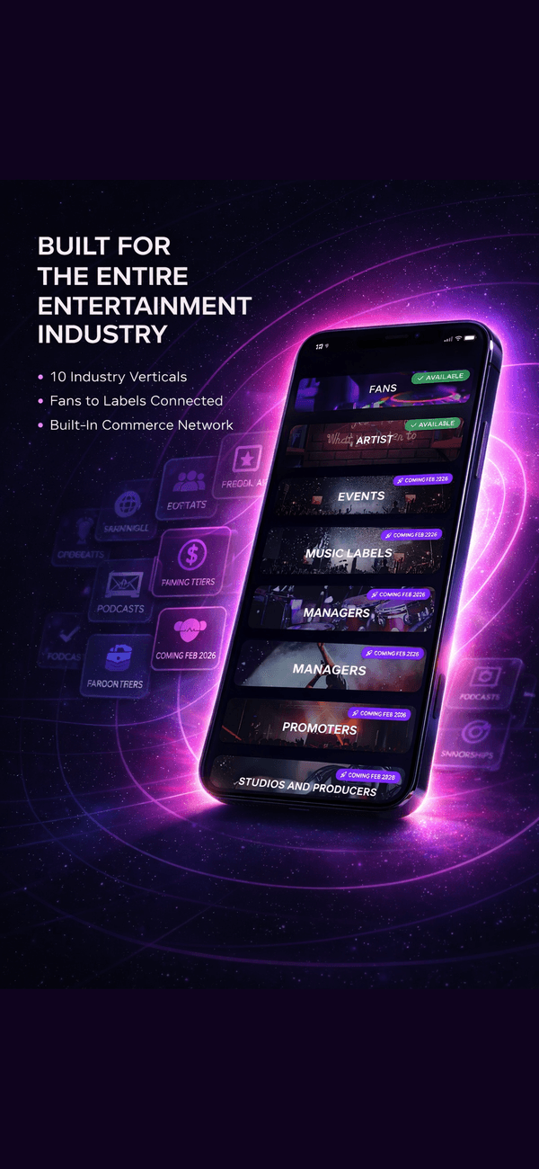 iKonX industry selection screen